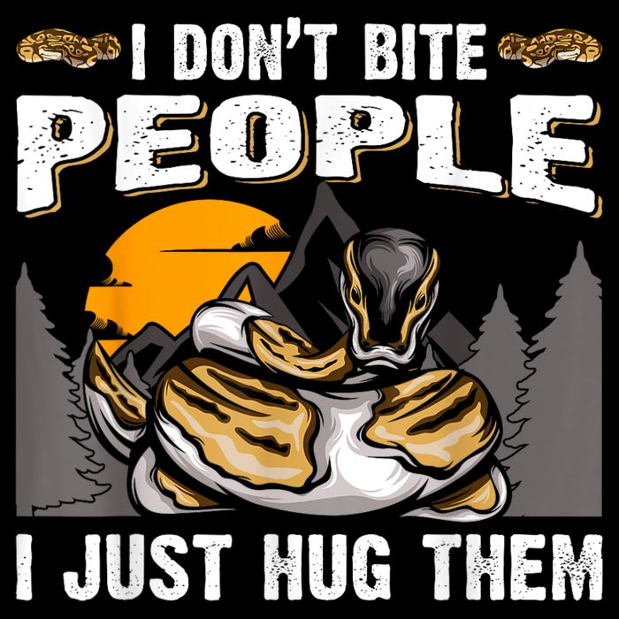 Snake Banana Ball Python Drawstring Bag