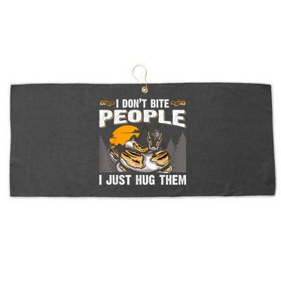 Snake Banana Ball Python Large Microfiber Waffle Golf Towel