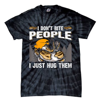 Snake Banana Ball Python Tie-Dye T-Shirt