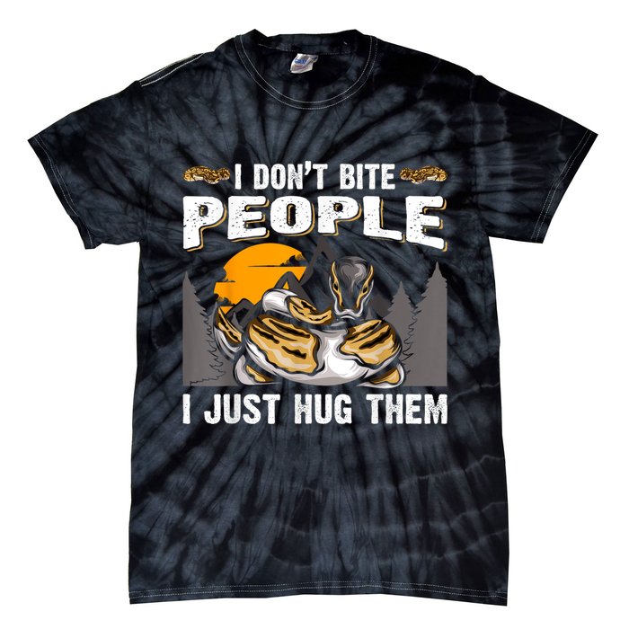 Snake Banana Ball Python Tie-Dye T-Shirt