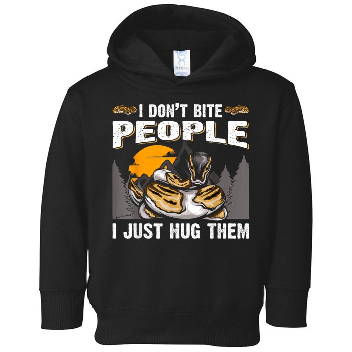 Snake Banana Ball Python Toddler Hoodie