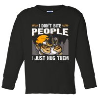 Snake Banana Ball Python Toddler Long Sleeve Shirt
