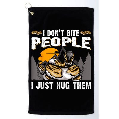 Snake Banana Ball Python Golf Towel