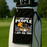 Snake Banana Ball Python Golf Towel
