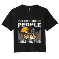Snake Banana Ball Python Crop Top