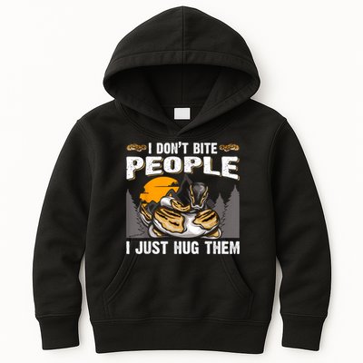 Snake Banana Ball Python Kids Hoodie