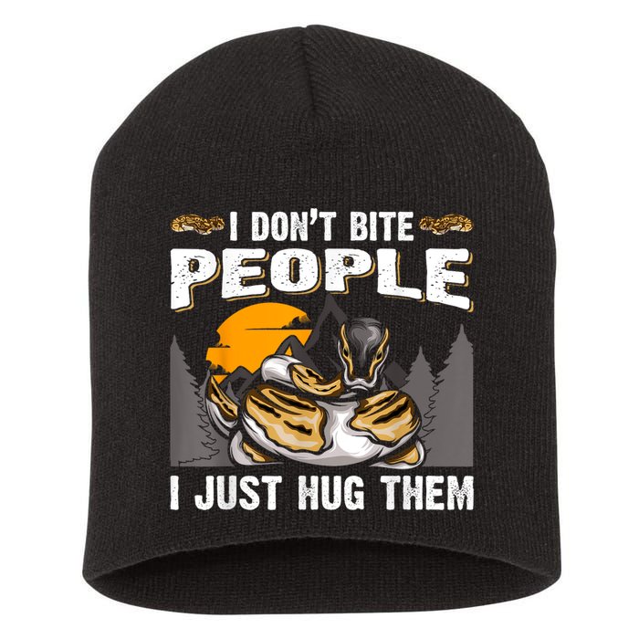 Snake Banana Ball Python Short Acrylic Beanie