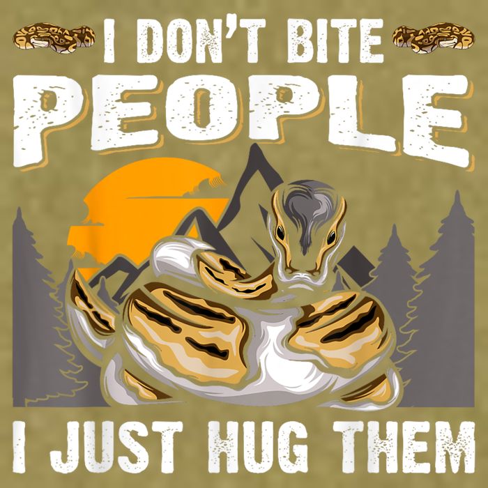 Snake Banana Ball Python Garment-Dyed Women's Muscle Tee