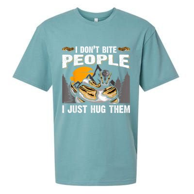 Snake Banana Ball Python Sueded Cloud Jersey T-Shirt