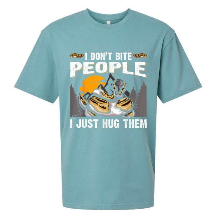 Snake Banana Ball Python Sueded Cloud Jersey T-Shirt