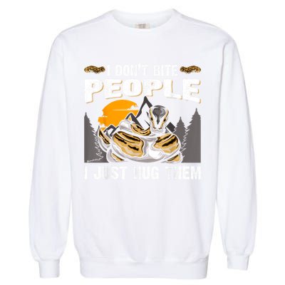 Snake Banana Ball Python Garment-Dyed Sweatshirt