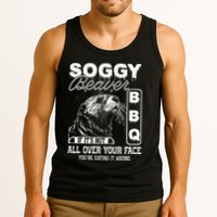 Soggy Beaver Bbq ItS Not All Over Your Face Eating It Wrong Tank Top