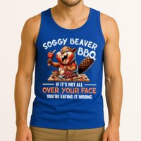 Soggy Beaver Bbq If It's Not All Over Your Face Cute Gift Tank Top