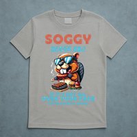Soggy Beaver BBQ If It's Not All Over Your Face Beaver T-Shirt