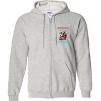 Soggy Beaver BBQ If It's Not All Over Your Face Beaver Full Zip Hoodie