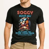 Soggy Beaver BBQ If It's Not All Over Your Face Beaver Performance Shirt