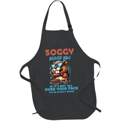 Soggy Beaver BBQ If It's Not All Over Your Face Beaver Apron