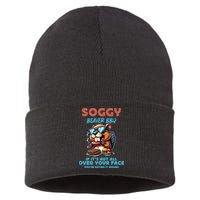 Soggy Beaver BBQ If It's Not All Over Your Face Beaver Sustainable Knit Beanie