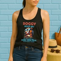 Soggy Beaver BBQ If It's Not All Over Your Face Beaver Womens Tank Top