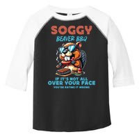 Soggy Beaver BBQ If It's Not All Over Your Face Beaver Toddler Fine Jersey T-Shirt