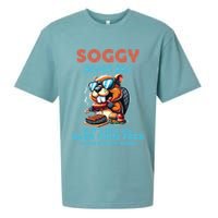 Soggy Beaver BBQ If It's Not All Over Your Face Beaver Sueded Cloud Jersey T-Shirt