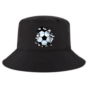 Soccer Ball Breakthrough Cool Comfort Performance Bucket Hat