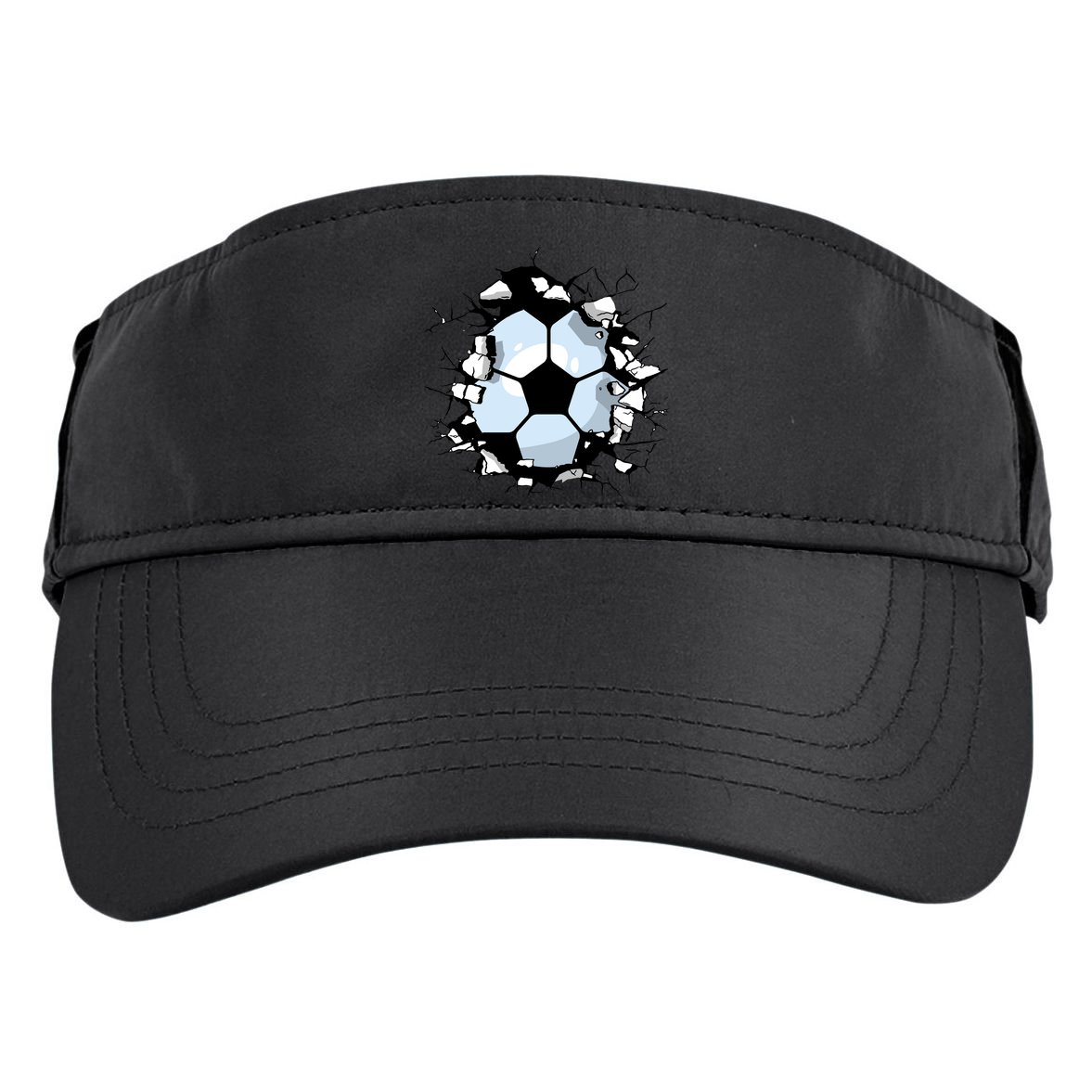 Soccer Ball Breakthrough Adult Drive Performance Visor