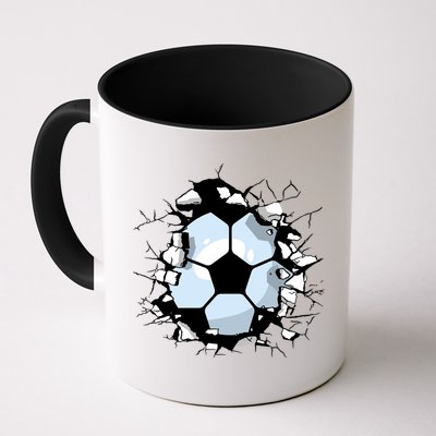 Soccer Ball Breakthrough Mug