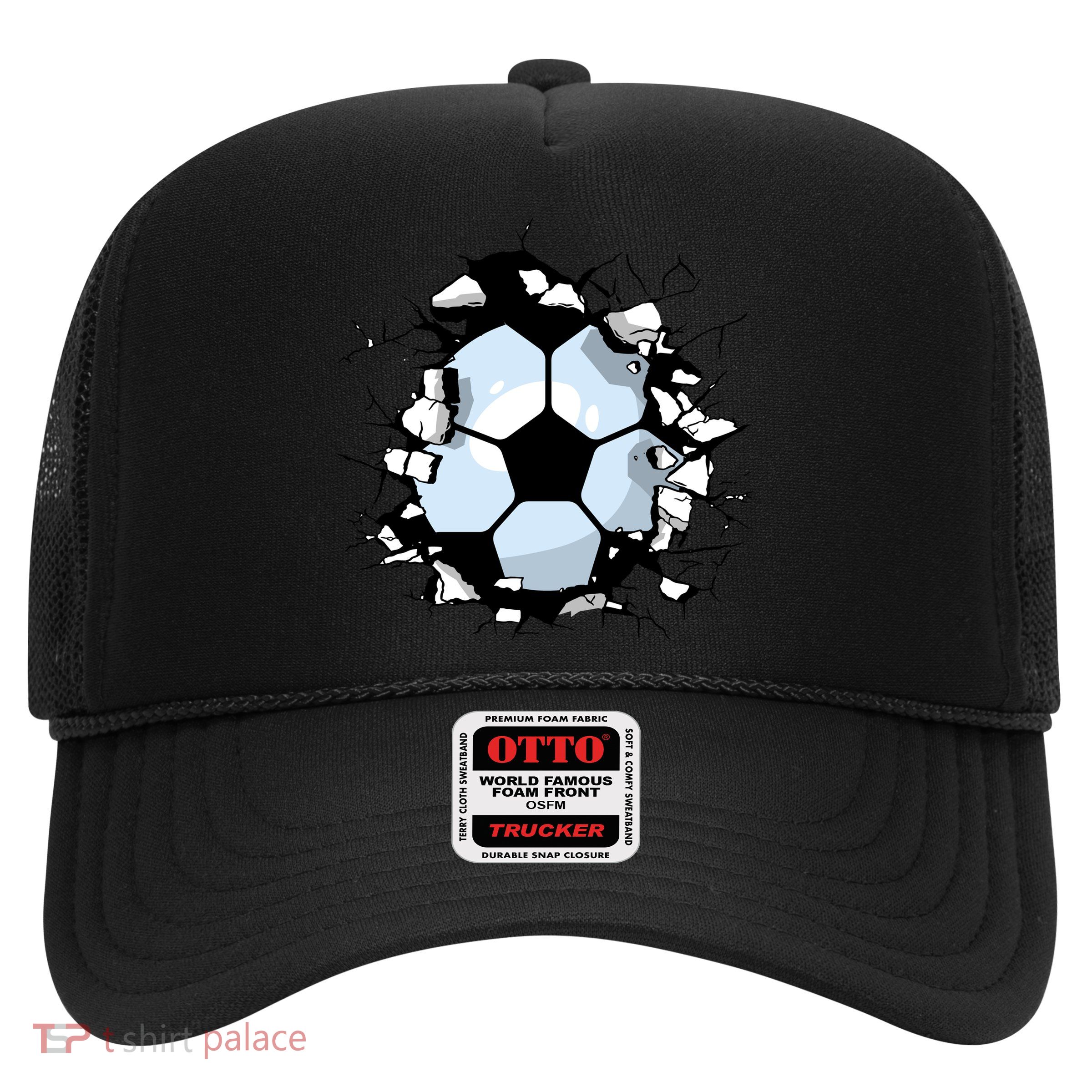 Soccer Ball Breakthrough Trucker Hat
