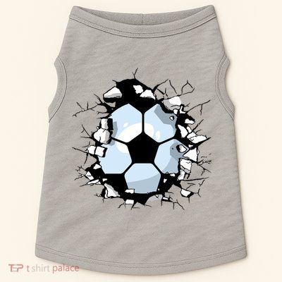 Soccer Ball Breakthrough Doggie Tank