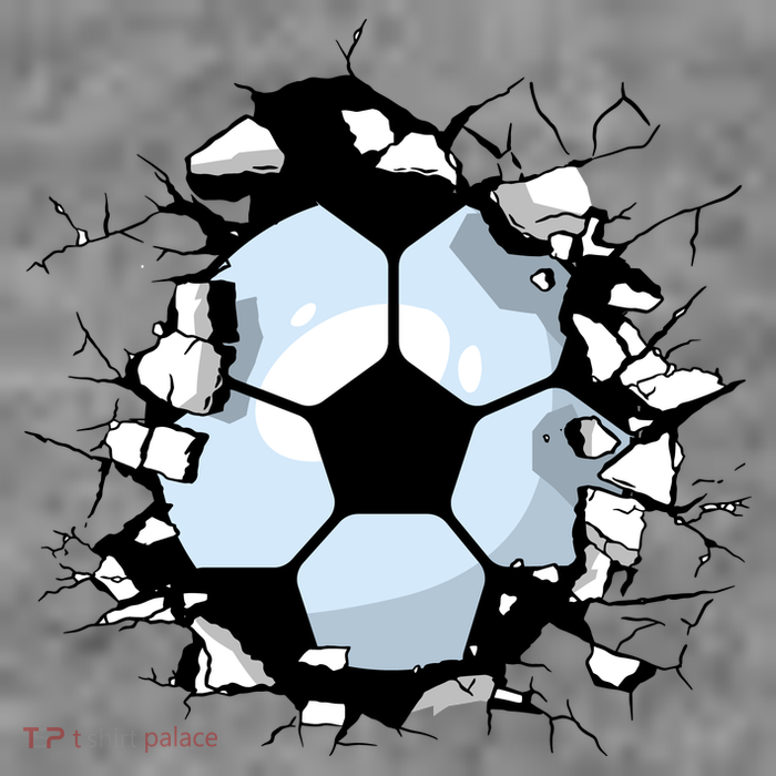 Soccer Ball Breakthrough T-Shirt