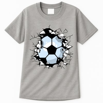 Soccer Ball Breakthrough Tall T-Shirt