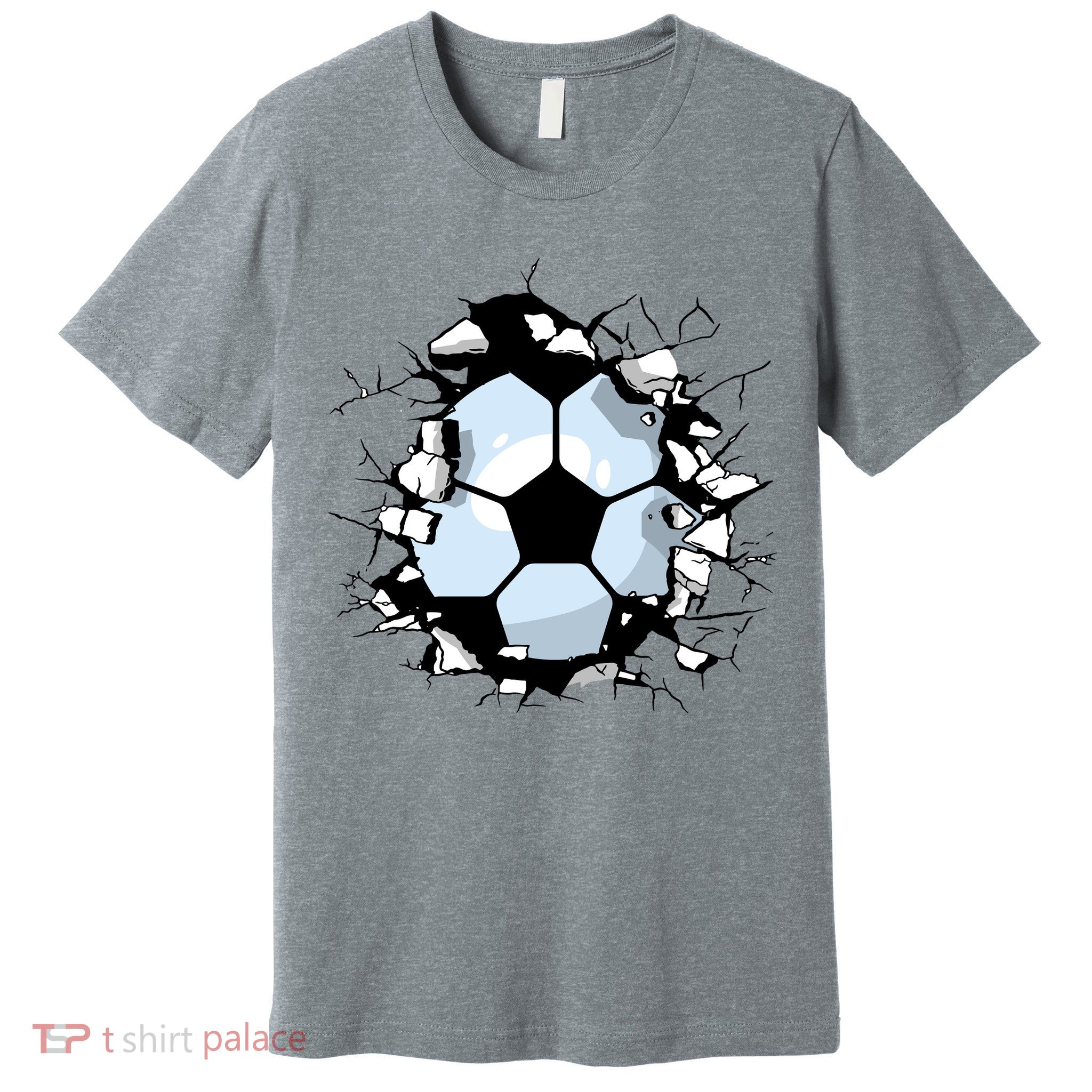 Soccer Ball Breakthrough Premium T-Shirt