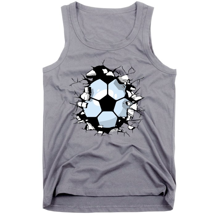 Soccer Ball Breakthrough Tank Top