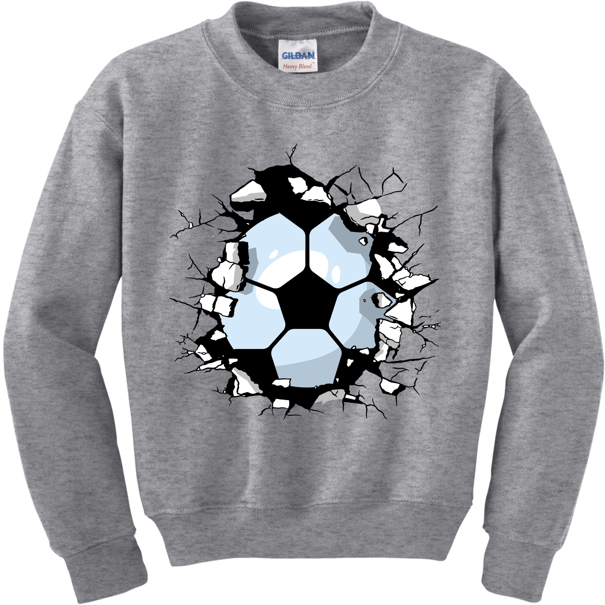 Soccer Ball Breakthrough Kids Sweatshirt