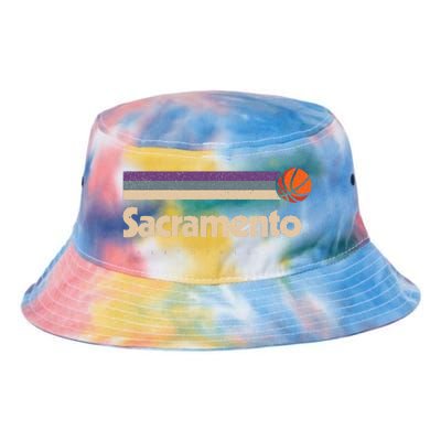 Sacramento Basketball BBall City California Sacramento Tie Dye Newport Bucket Hat