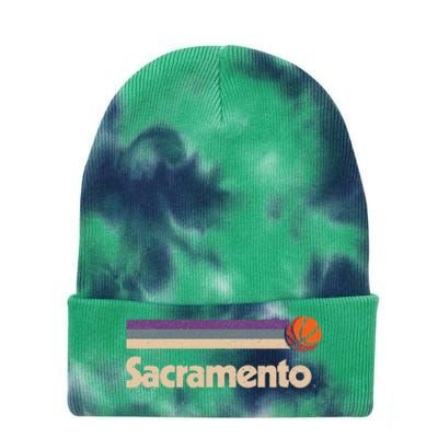 Sacramento Basketball BBall City California Sacramento Tie Dye 12in Knit Beanie