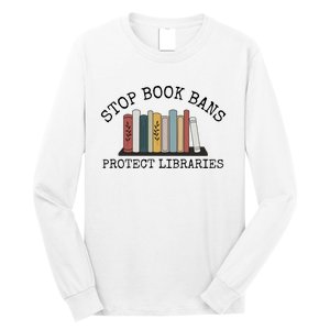 Stop Book Bans Librarian Long Sleeve Shirt