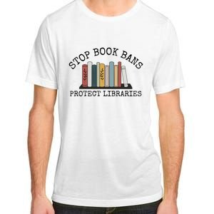 Stop Book Bans Librarian Adult ChromaSoft Performance T-Shirt