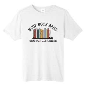 Stop Book Bans Librarian Tall Fusion ChromaSoft Performance T-Shirt