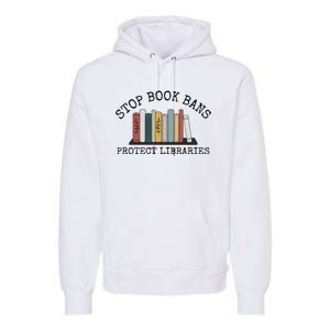 Stop Book Bans Librarian Premium Hoodie