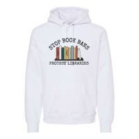 Stop Book Bans Librarian Premium Hoodie