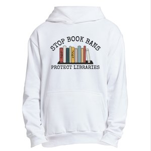 Stop Book Bans Librarian Urban Pullover Hoodie