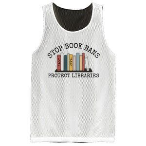 Stop Book Bans Librarian Mesh Reversible Basketball Jersey Tank