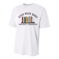 Stop Book Bans Librarian Performance Sprint T-Shirt