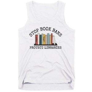 Stop Book Bans Librarian Tank Top