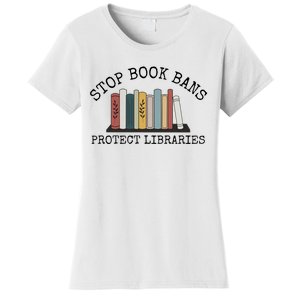 Stop Book Bans Librarian Women's T-Shirt