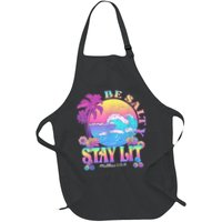 Summer Beach Be Salty Stay Lit Matthew 5:13 14 Apron
