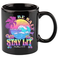 Summer Beach Be Salty Stay Lit Matthew 5:13 14 11oz C Handle Ceramic Mug