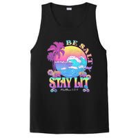 Summer Beach Be Salty Stay Lit Matthew 5:13 14 PosiCharge Competitor Tank